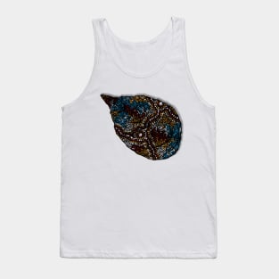 Aboriginal Art Authentic - Leaf Tank Top